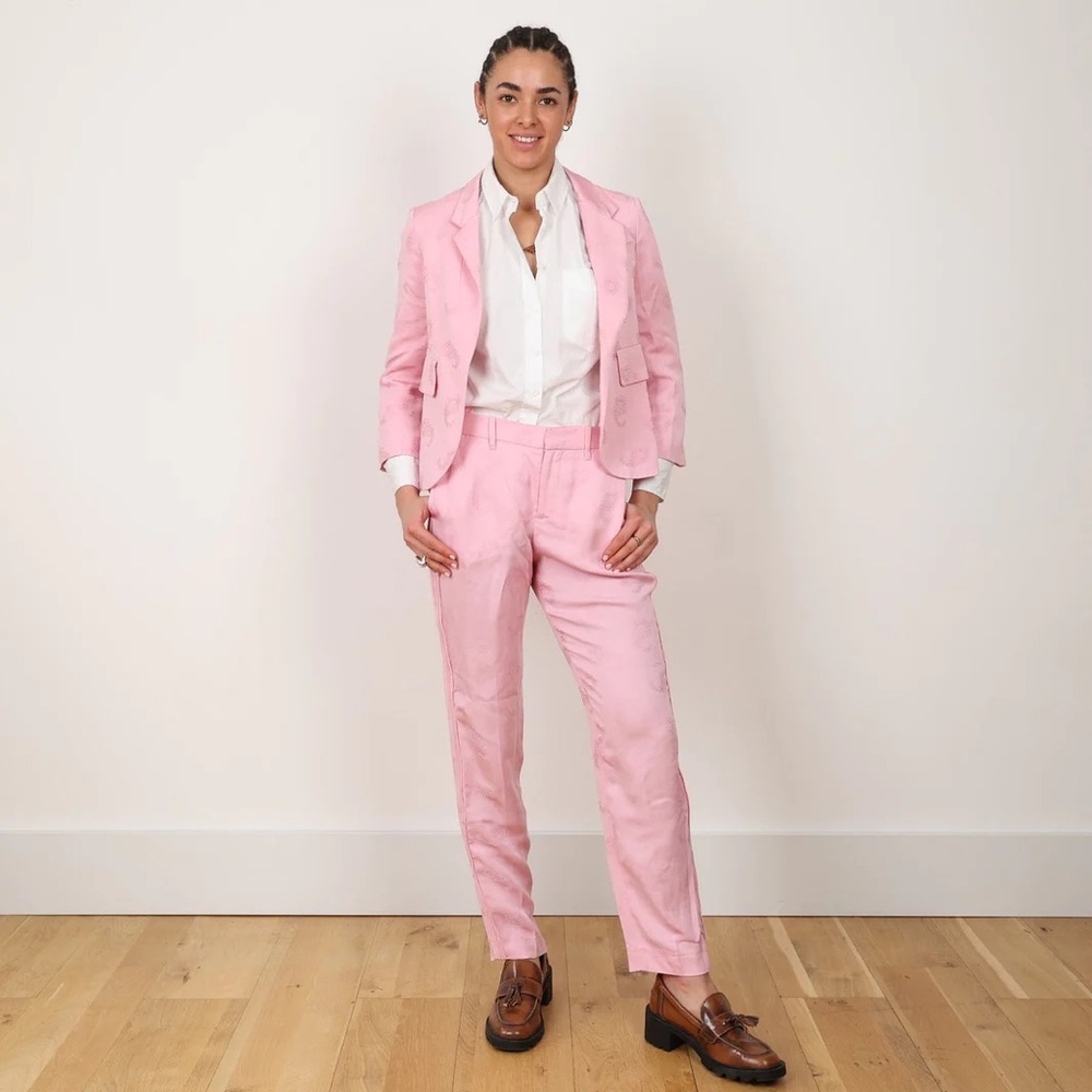 ZADIG & VOLTAIRE Pink Paisley Jacket - Picture 4 of 9